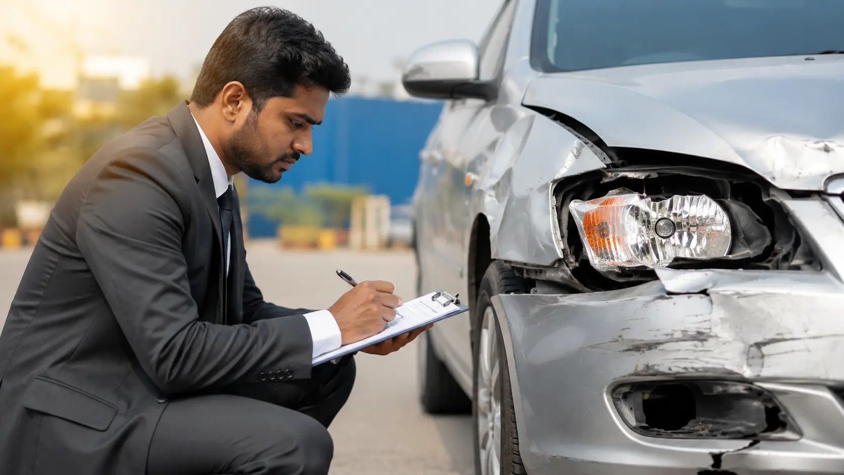 Claims Experts Team Assisting Customer With Insurance Claim
